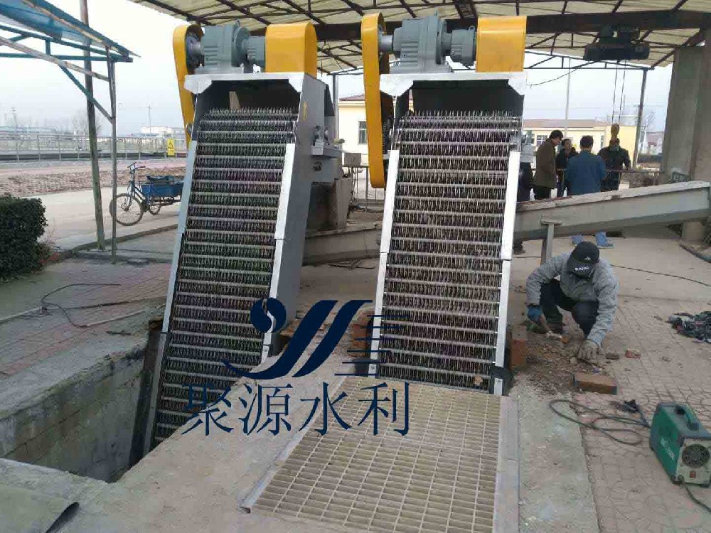 循環清污機施工現場